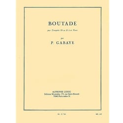 Boutade - Trumpet and Piano