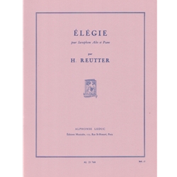 Elegie - Alto Saxophone and Piano