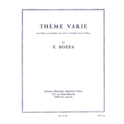 Theme Varie - Bass Trombone (or Tuba) and Piano