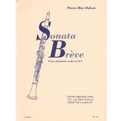 Sonata Breve - Clarinet Unaccompanied
