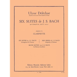 6 Suites, BWV 1007-1012 - Clarinet Unaccompanied