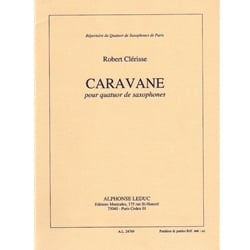 Caravane - Sax Quartet SATB