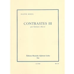 Contrastes 3 - Clarinet and Bassoon
