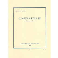 Contrastes 3 - Clarinet and Bassoon