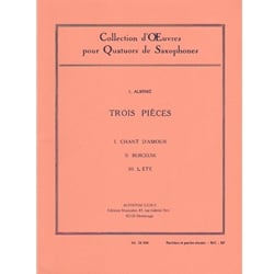 3 Pieces - Sax Quartet SATB