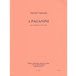 A Paganini - Clarinet Unaccompanied
