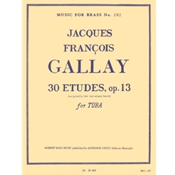 30 Etudes, Op.13 - Tuba