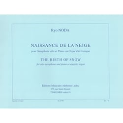 Naissance De La Neige - Alto Sax and Piano (or Electric Organ)