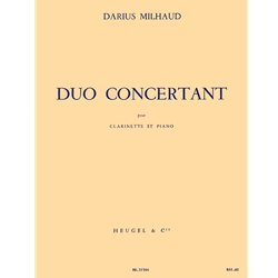 Duo Concertante - Clarinet and Piano