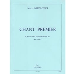 Chant Premier - Tenor (or Soprano) Sax and Piano