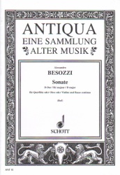 Sonata in D Major - Oboe (or Flute or Violin) and Basso Continuo