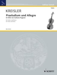 Praeludium and Allegro - Violin and Piano