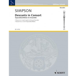 Descants in Consort - Recorder Ensembles