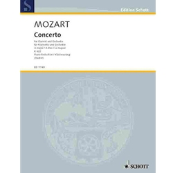 Concerto in A Major, K. 622 - Clarinet in A and Piano