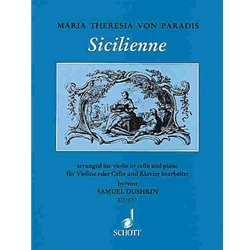 Sicilienne - Violin or Cello and Piano
