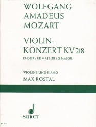 Concerto No. 4 in D Major, K. 218 - Violin and Piano