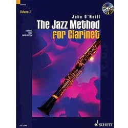 Jazz Method for Clarinet, Vol. 1 - Book and CD