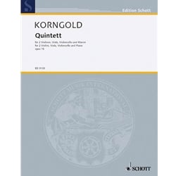 Quintet (Quintett) in E major, Op. 15 - Two Violins, Viola, Cello and Piano