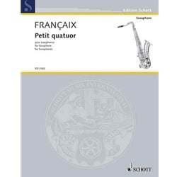 Petit Quatuor pour Saxophones (Parts) - Sax Quartet SATB