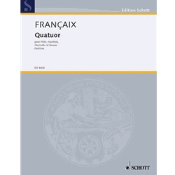 Quartet - Flute, Oboe, Clarinet, and Bassoon (Score)