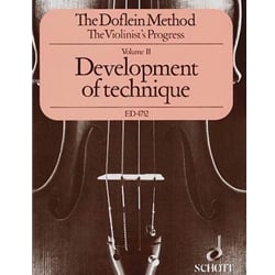 Doflein Method, Vol. 2: Development of Technique - Violin