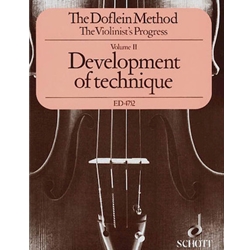 Doflein Method, Volume 2: Development of Technique - Violin