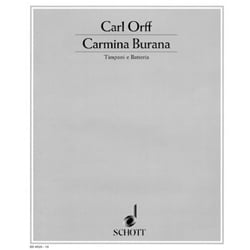 Carmina Burana - Timpani/Percussion Parts