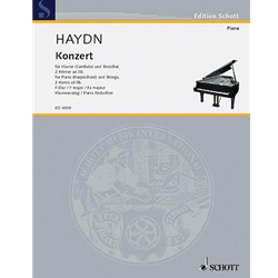 Concerto in F Major, Hob. XVIII:3- Piano