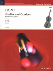 Studies and Caprices, Op. 35 - Viola