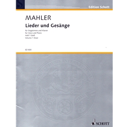 Lieder und Gesange, Volume 1 - Low Voice