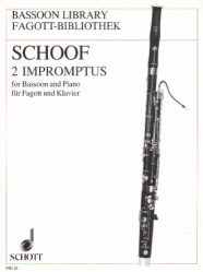 2 Impromptus - Basson and Piano