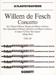 Concerto in G Major, Op. 10, No. 8 - Flute (or Oboe) Duet and Piano