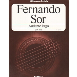 Andante Largo, Op. 5 - Classical Guitar