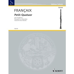 Petit Quatuor - Clarinet Quartet