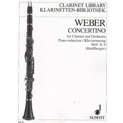 Concertino in E-flat Major, Op. 26 - Clarinet and Piano