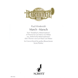 March from Symphonic Metamorphoses for Concert Band - Score only