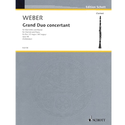 Grand Duo Concertant, Op. 48 - Clarinet and Piano