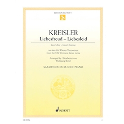 Liebesfreud-Liebesleid - Alto Saxophone and Piano