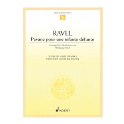Pavane pour une infante defunte - Violin and Piano
