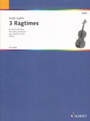 3 Ragtimes  -  Violin and Piano
