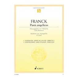 Panis Angelicus - Soprano Voice Duet and Piano or Organ