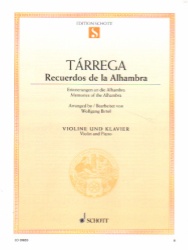 Recuerdos de la Alhambra - Violin and Piano