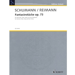 Fantasiestucke, Op. 73 - Clarinet, Flute, Harp and 2 Violas