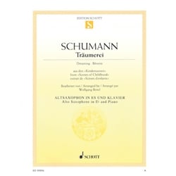 Traumerei from Kinderscenen, Op. 15, No. 7 - Alto Sax and Piano