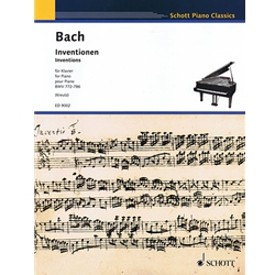 Inventions, BWV 772-786 - Piano