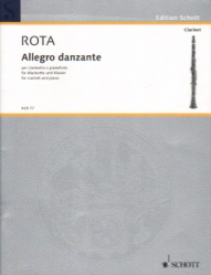 Allegro Danzante - Clarinet (A or B-flat) and Piano