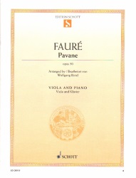 Pavane, Op. 50 - Viola and Piano