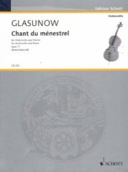 Chant du Menestrel (Minstrel's Song) Op. 71 - Cello and Piano