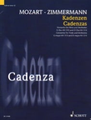 Cadenzas by B. A. Zimmermann: Mozart Concerti in G Major, K. 313 and D Major, K. 314 - Flute