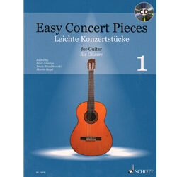 Easy Concert Pieces, Book 1 (Bk/CD) - Classical Guitar